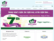 Tablet Screenshot of myinvestmentgroup.org